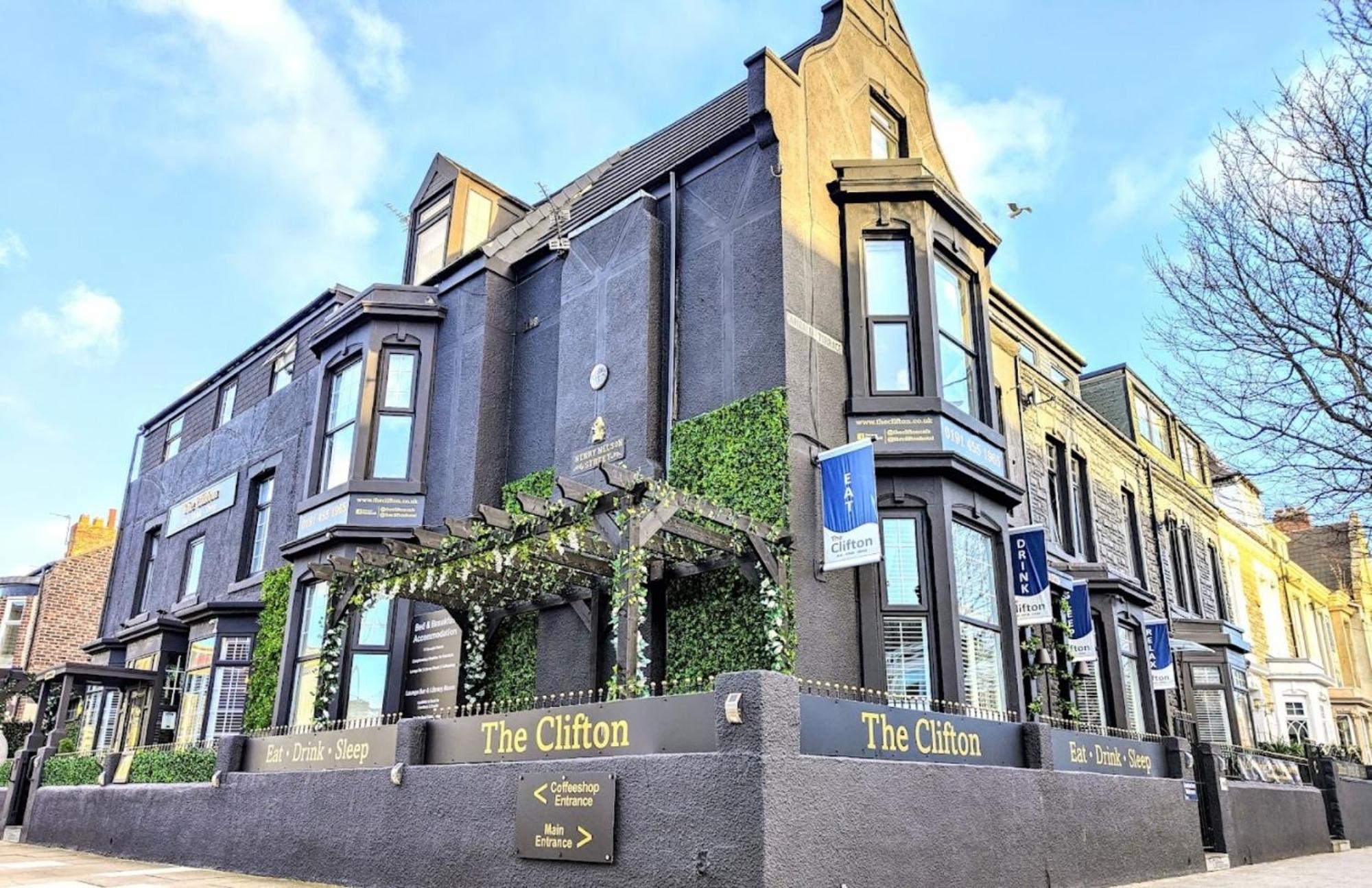 לינה וארוחת בוקר סאות' שילדס The Clifton מראה חיצוני תמונה